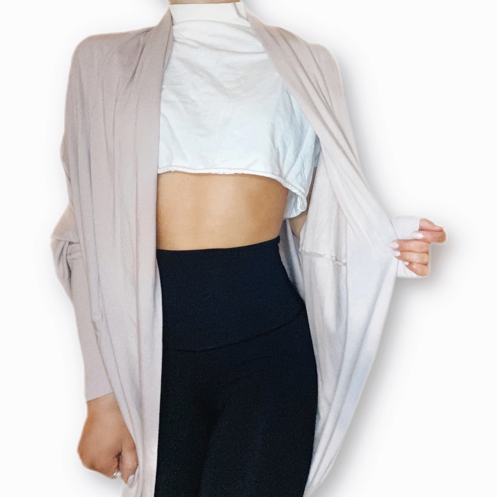 Aritzia The Group BABATON Mauve Cardigan